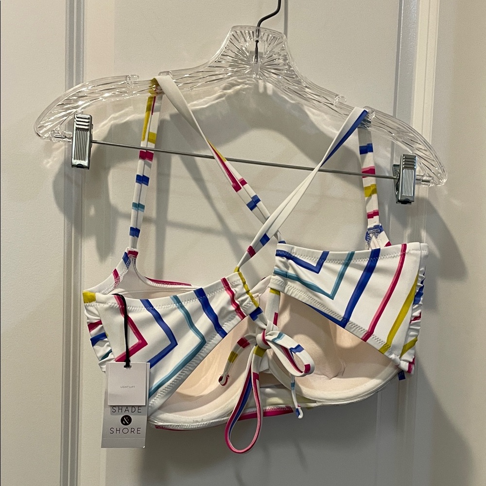 Shade & Shore Multicolor Bikini Top - Picture 3 of 9